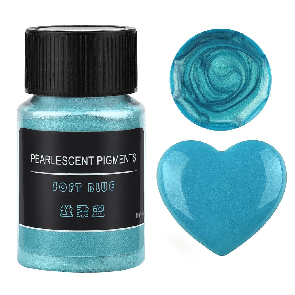 24 Farben Perlmuttpulver Kerzenfarbe Seifenpigment Für Kerzenherstellung Epoxidharz Pigment DIY Farbstoff Pigment Perlenpulver