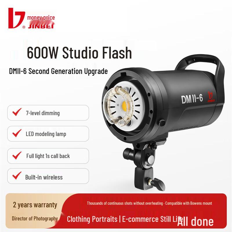 JINBEI DMII Professional Studio Flash Light