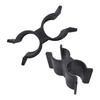 4PCS Marine Grade Nylon Tube Clamps Secure Mounting for Boat Canopy Support Rods and Deck Railings