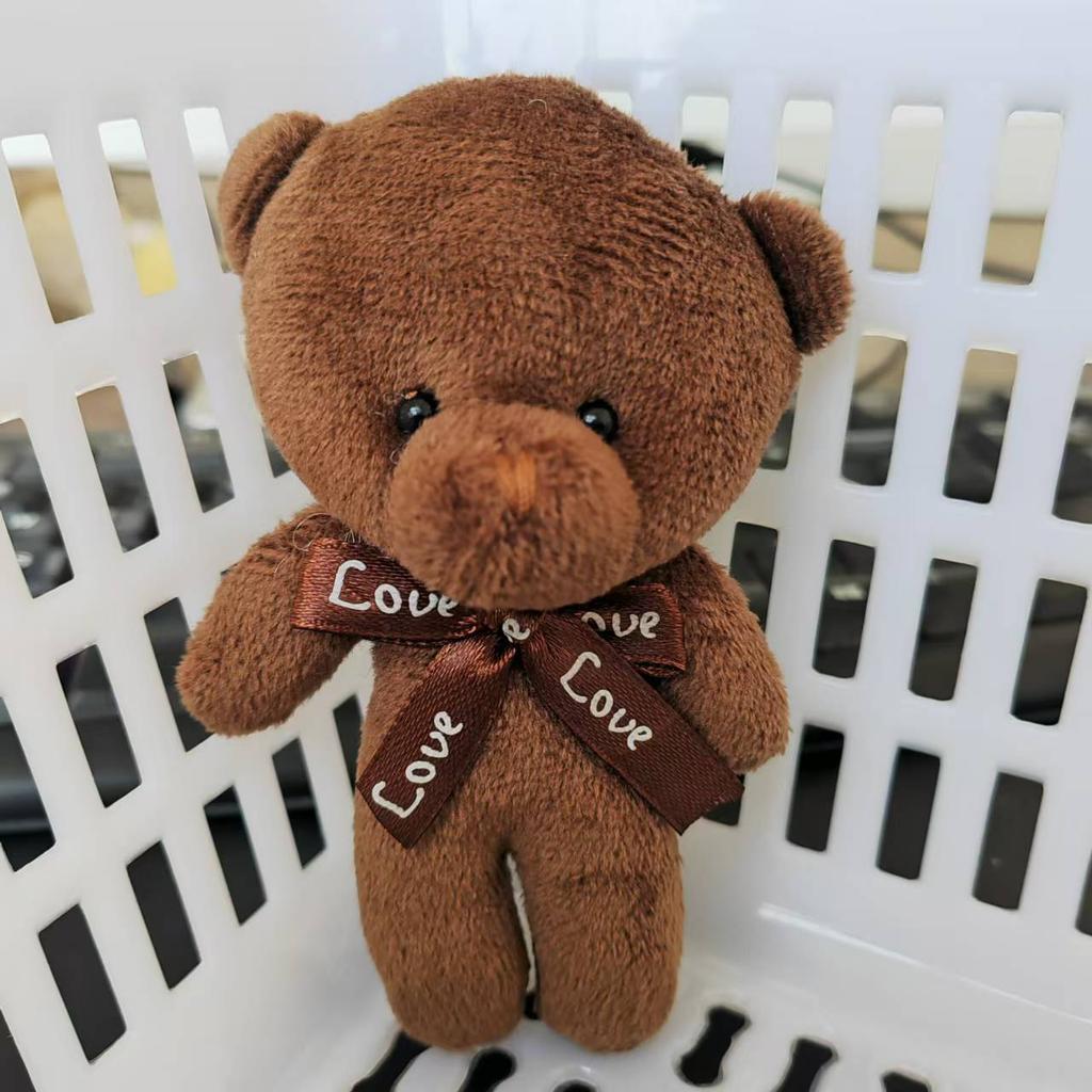 Xiaodi Bär Plüschtier, Verbundene Bärenpuppe, Kleiner Bär Spielzeug, Schlüsselanhänger Anhänger
