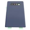 Phone Back Rear Panel Glass with Pre Installed Camera Lens Phone Rear Cover Door for Samsung Galaxy Note 8 SM N950 Blue