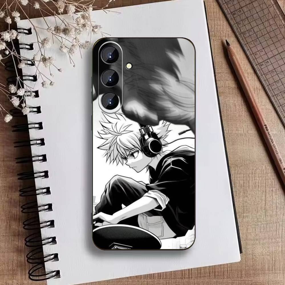 G-Killua Zoldyck K-Hunter X Hunter Phone Case For Samsung Galaxy A73,A72,A71,A70,A52,A51 Others Soft Black Cover