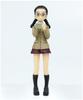 Platts Girls Panzer Final Chapter Chiba Single Academy Figure Set Uniform Version Scale Urethane Unpainted Kit & 1/35 Non-foaming GPF-37