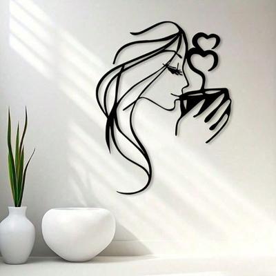 Décoration Murale en Métal Panneau en Fer Intérieur de Maison
