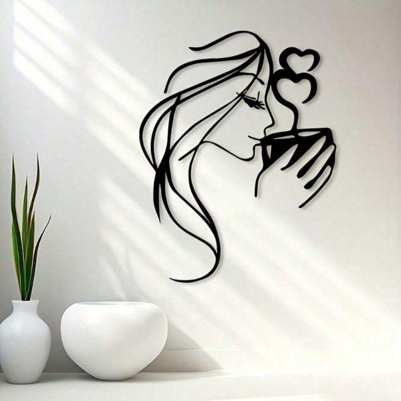 Decor de Artă de Perete Metalic Panou de Fier Interior Acasă