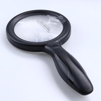 Rechargeable LED Handheld Magnifying Glass with Ring Light