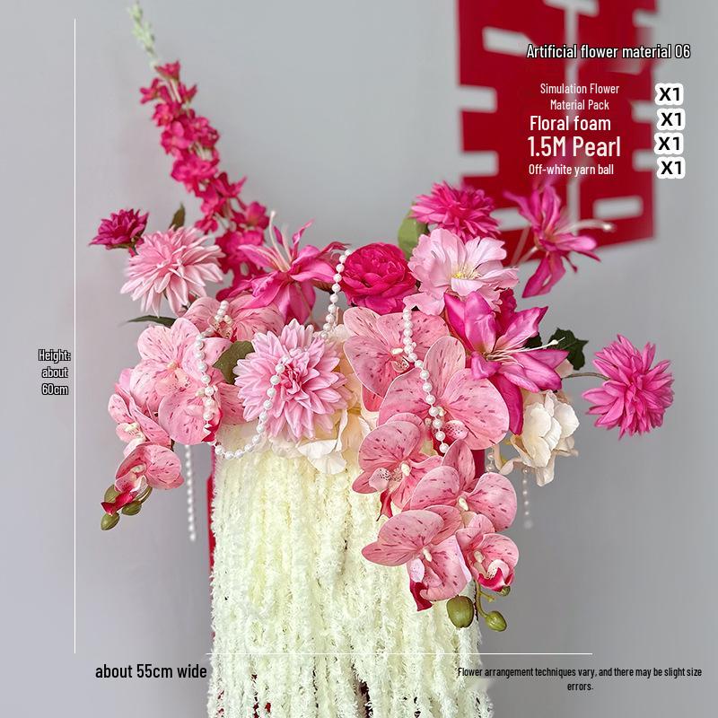 Monet Garden Style Floral Art for Romantic Wedding Decor