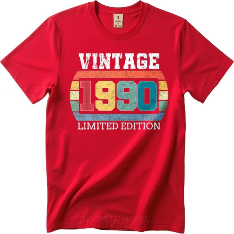 Street Wear For Men Summer Tshirt Funny Tshirt Vintage 1990 Limited Edition Comfort Man Tops Mens Tshirt Essential Tee