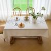 Nordic Style Embroidered Tablecloth With Tassels Rectangular Dining Table Cover Kitchen Living Room Decor