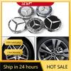 CEP1 New For Mercedes Benz 4PCS75MM Car Hub Center Cover for Mercedes Benz AMG W203 W206 W220 W205 W211 Car Wheel Center Hub Caps Ben