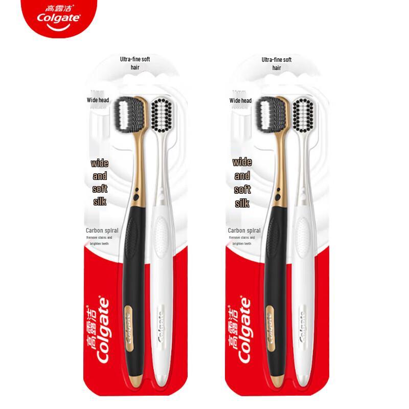 

Colgate Soft Bristle Toothbrushes, 4-Pack