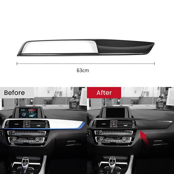 

Carbon Fiber Dashboard Stickers for 16-18 BMW 1 & 2 Series F20-F23 None