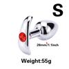 Metal Outdoor Anal Plug Stainless Steels Anchor Base Butt Plug Prostate Massager Anal Masturbator Dildos Adult Sex Toys