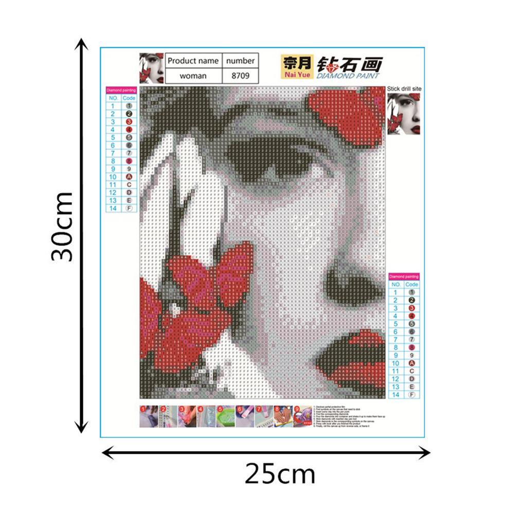 Buy 5D DIY Full Drill Diamond Painting Mystical Cross Stitch Embroidery ...