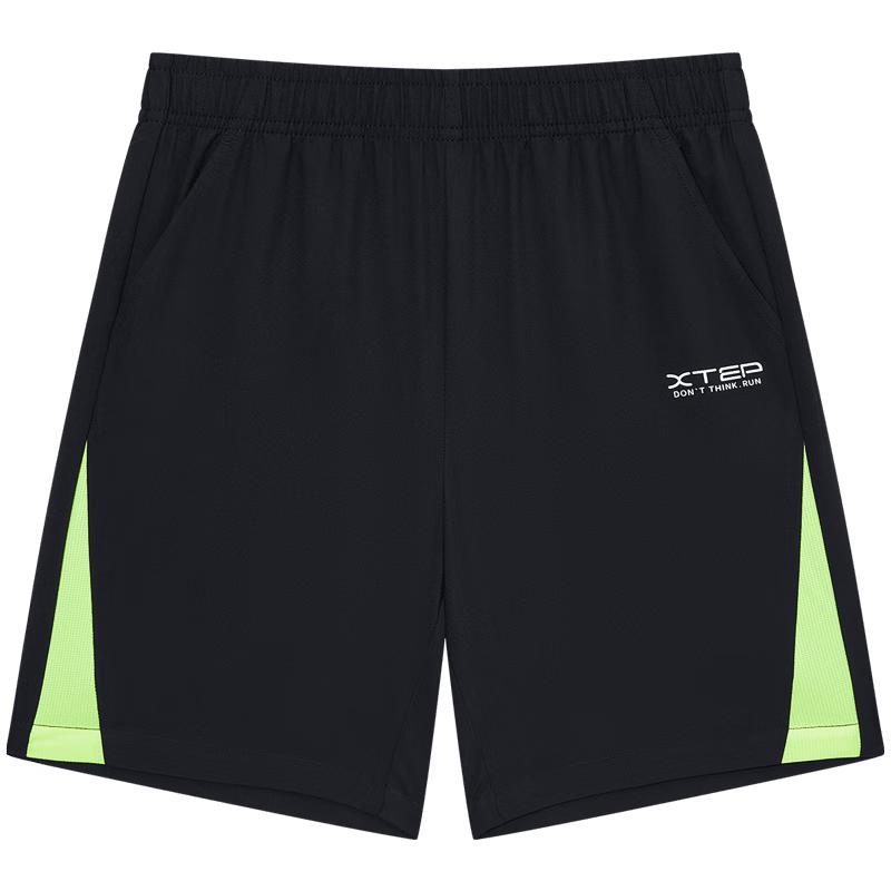 Xtep Boys' Quick-Dry Breathable Woven Shorts