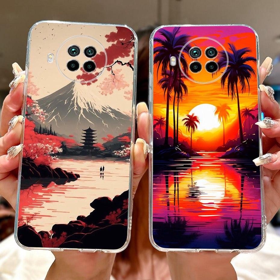 Fashion Painting Case For Xiaomi Mi 10T Lite 5G Mi10T Pro Soft Silicone TPU Phone Cases For Xiaomi Mi 10T 10TLite 5G Bumpers