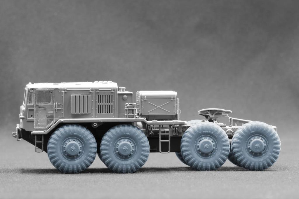 scale Tractor Wheel Set for Plastic Model Kit Parts SCXWM72005 Scale-X 1/72 MAZ-537 I-170 (9 wheels) Trumpeter/Takom, (Military Vehicle)
