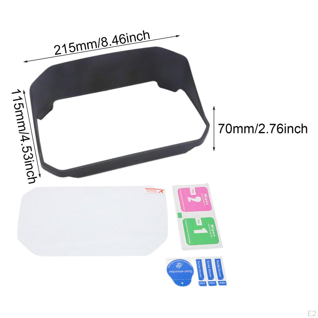 Akcesoria Kompatybilne z Wizjerem Wyświetlacza Motocykla Osłona Przeciwodblaskowa do F900R Artykuły Części Zamienne