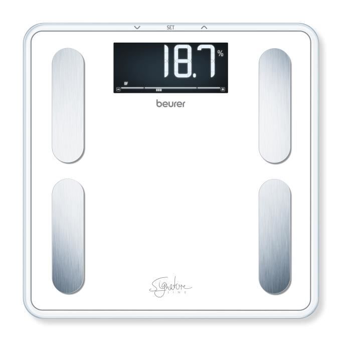Beurer bf 400 bt impédancemètre signature line - blanc