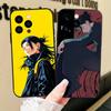 Jujutsu Kaisen Geto Suguru Phone Case For IPhone 17 Air 16 15 14 13 Pro Max 11 12 Black Silicone Cover