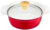 Wahei Freiz Pot Cardinal Red 18cm Pot de Cook Two-handled RB-1276
