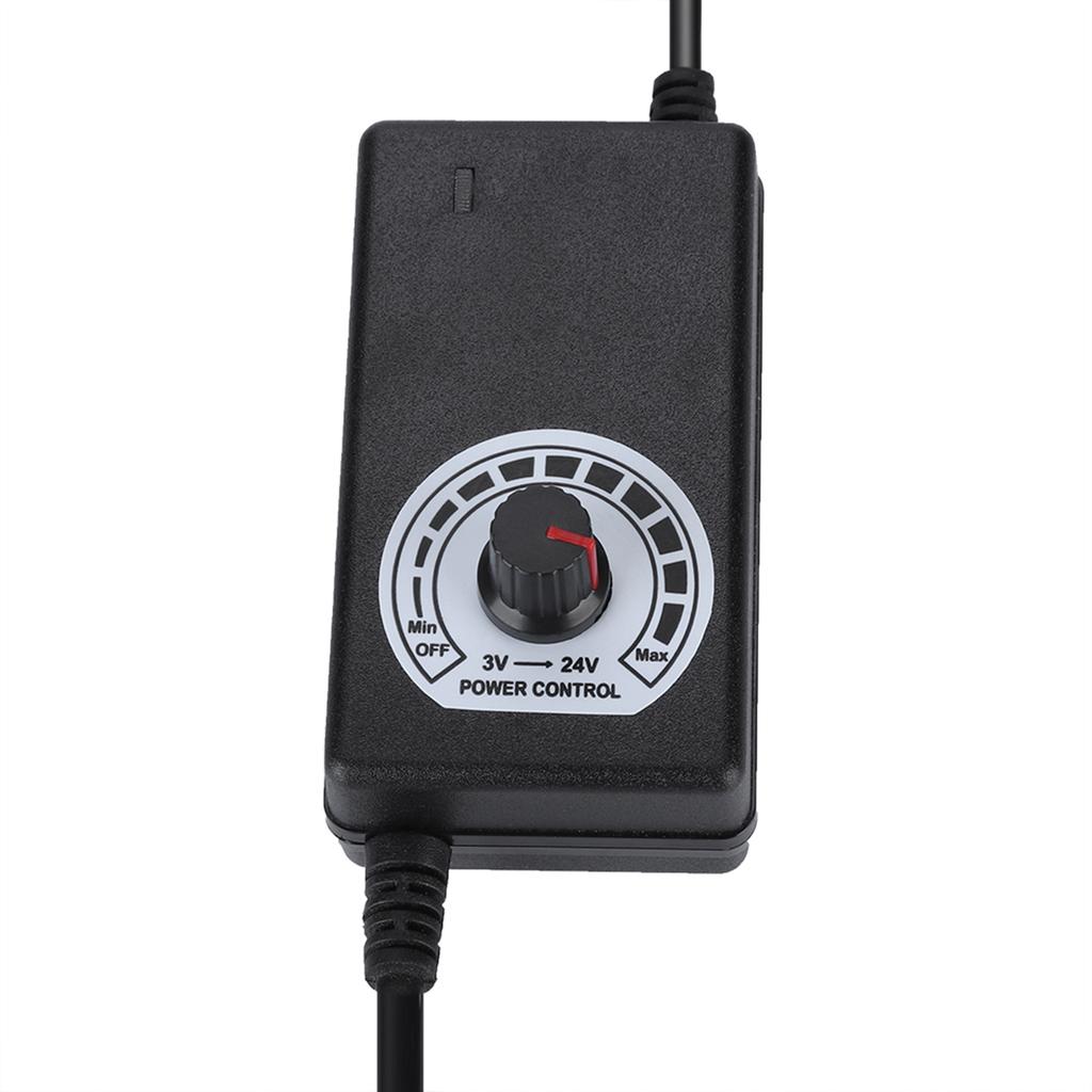 24W 3 24V Power Supply Charger Adapter with LED Display Voltage Regulation