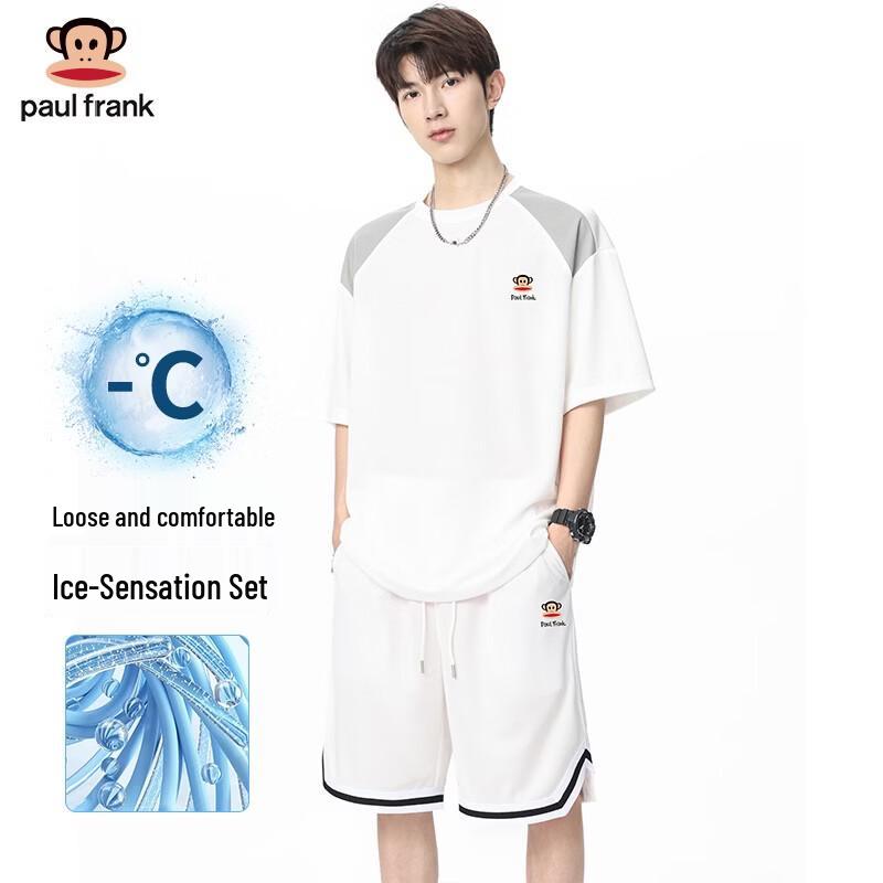 

Paul Frank Ice Feel Color Block Sports Set with Basketball Shorts M