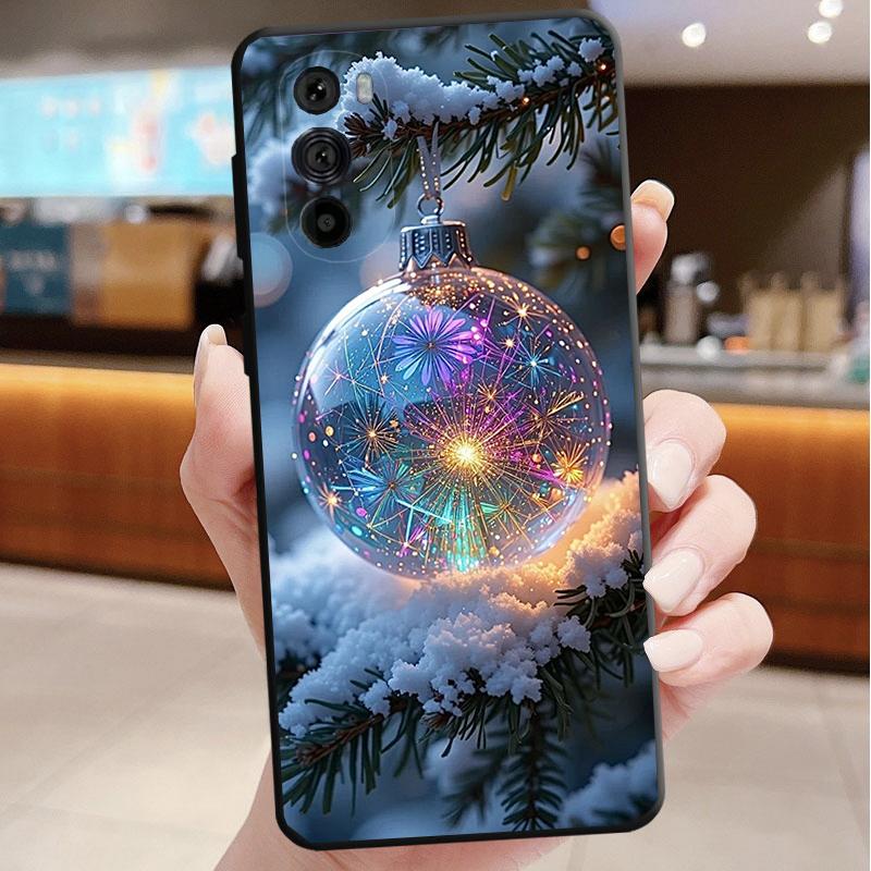 Phone Case For Motorola Edge 50 40 Pro 60 50 40 30 Ultra Neo Fusion Moto G Play G Stylus G Power G Christmas Tree