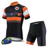 Best Seller Bicycle Suits Men's Bike Uniform Breathable Cycling Jerseys Sportswear Short Sleeve Bike Uniform with Pocket