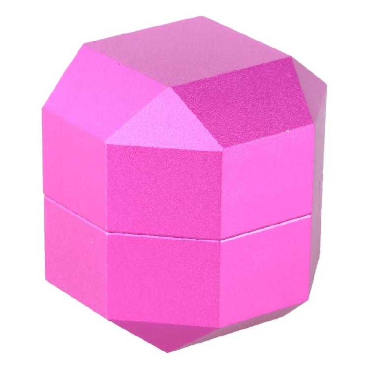 Aluminum Magnetic Billiard Cue Chalks Holder 2-Layer Octagonal Pool Chalks Holder Aluminum Cue Chalks Box Enduring