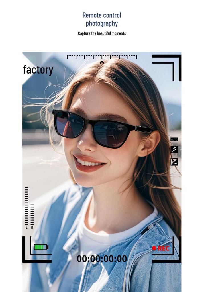 Bluetooth Smart Polarized Sunglasses: Music & Call-Enabled