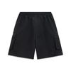 Li Ning X Jay Flow Collaboration Wade Series Letter Mid-Rise Drawstring Breathable Versatile Straight-Leg Casual Shorts Men shorts AKSV671-1