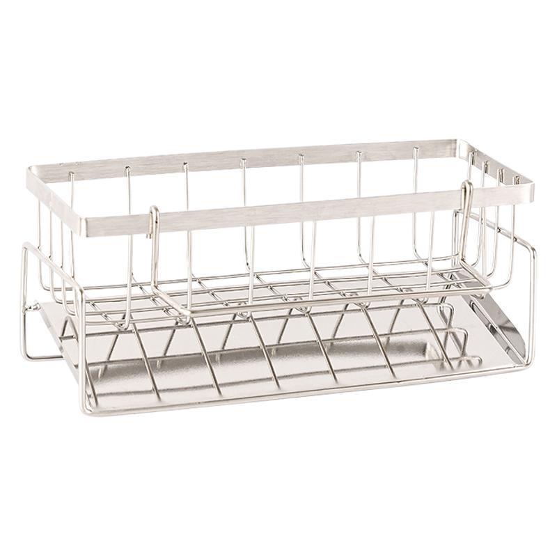 Faucet Sponge & Dishcloth Holder with Drainer