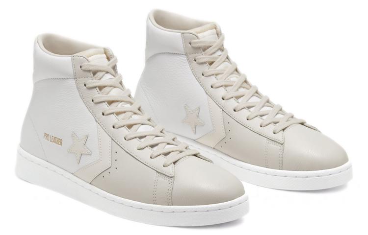 Converse High in Pelle Pro 'Pale Putty' 167817C
