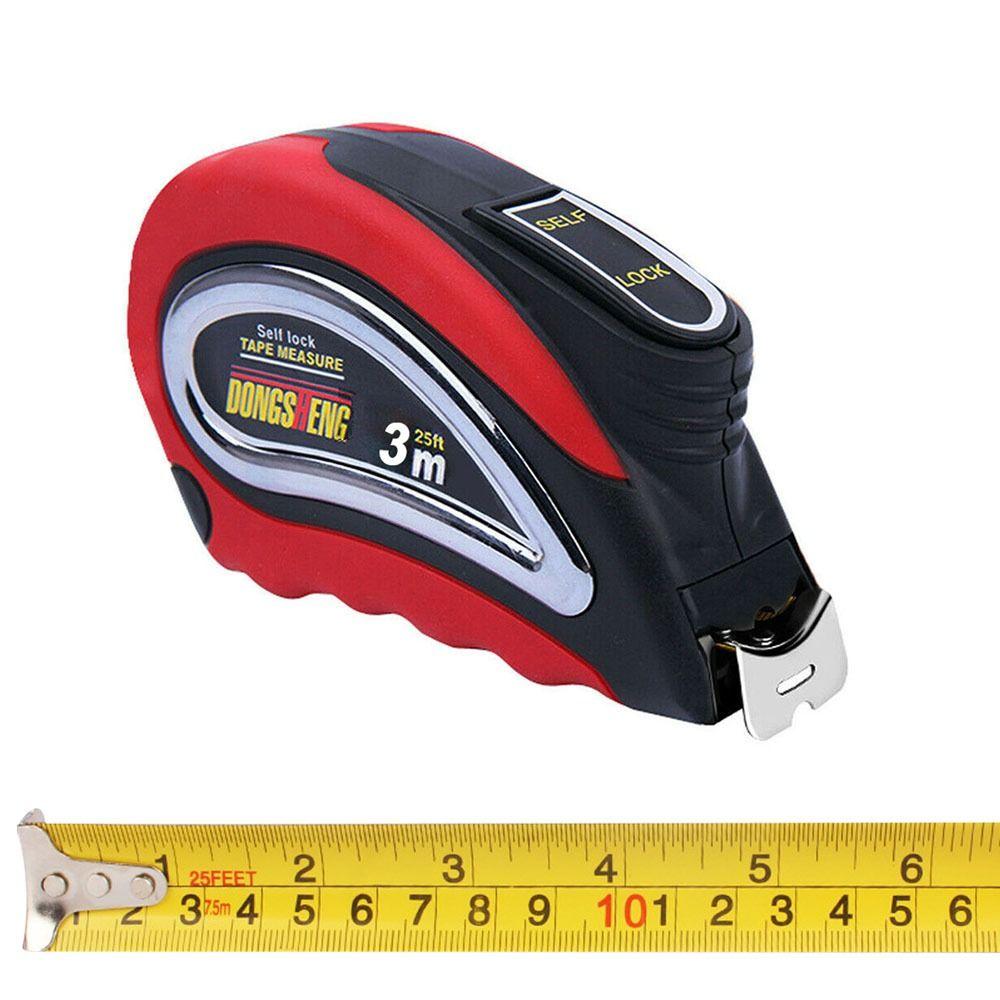 Portable Self Lock Inch Metric Steel Tape Measure Measuring Steel Tape Tape Measure 3/5/7.5m