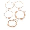 New Ocean Wind Ladies Bracelet Versatile Inlaid Shell Starfish Design Combination Bracelet Beach Party Jewelry