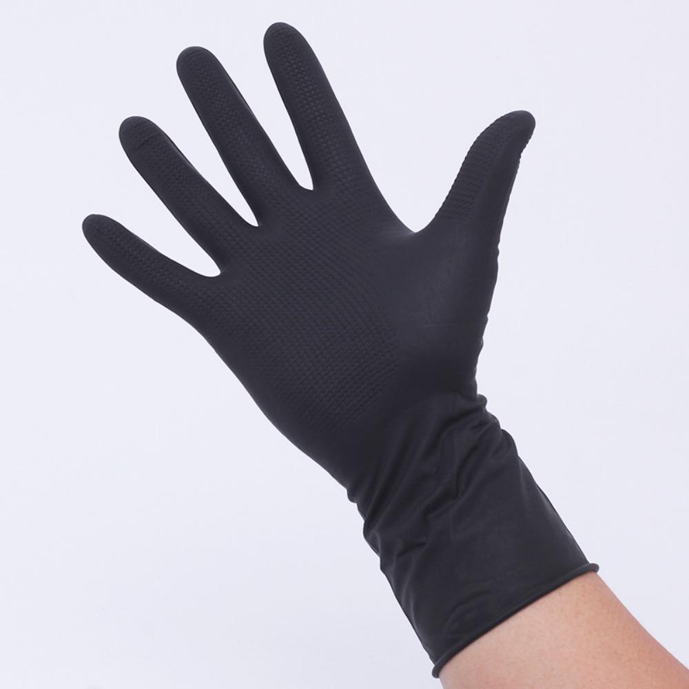 1 пара многоразовых перчаток для окрашивания волос S/M/L, толстые резиновые перчатки, парикмахерские перчатки для окрашивания