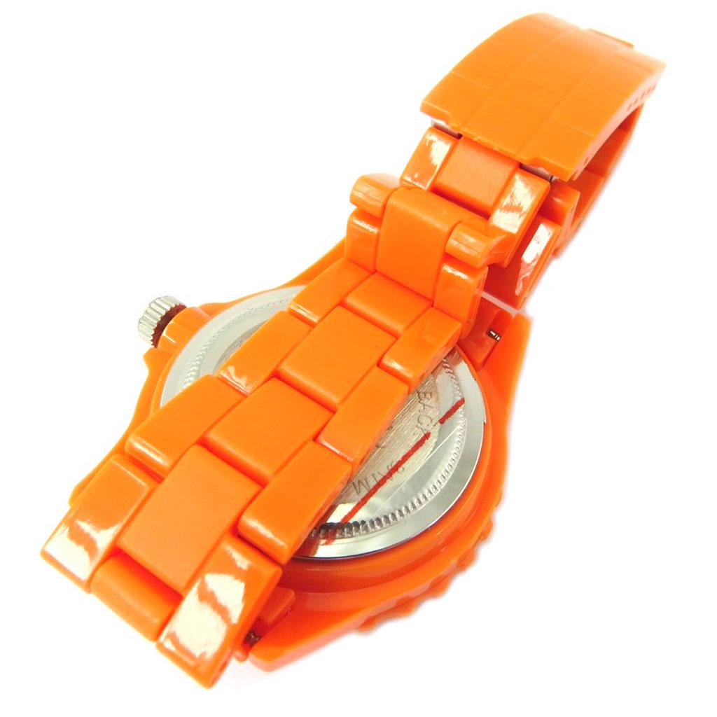 Les Trésors De Lily [P3255] - 'lady Lili' Orange Designer Watch