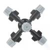 1set Hanging Anti Drip Misting Nozzle Cross Atomizing Nozzle Fog WATER SPRAY To Greenhouse Drip Irrigation