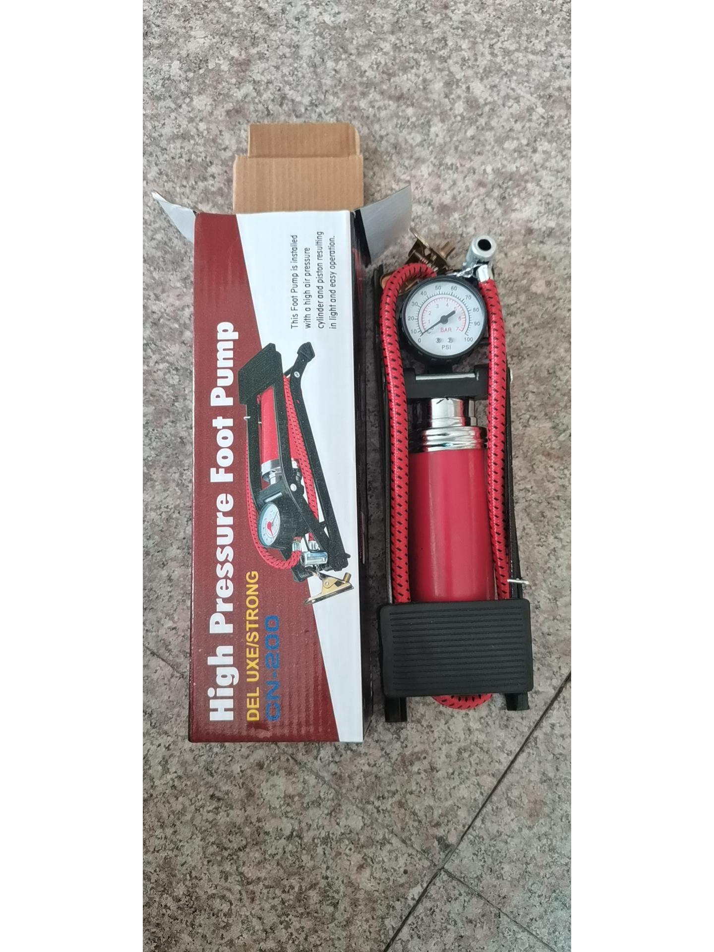 

Универсальный ножной насос высокого давления для велосипедов и транспортных средств