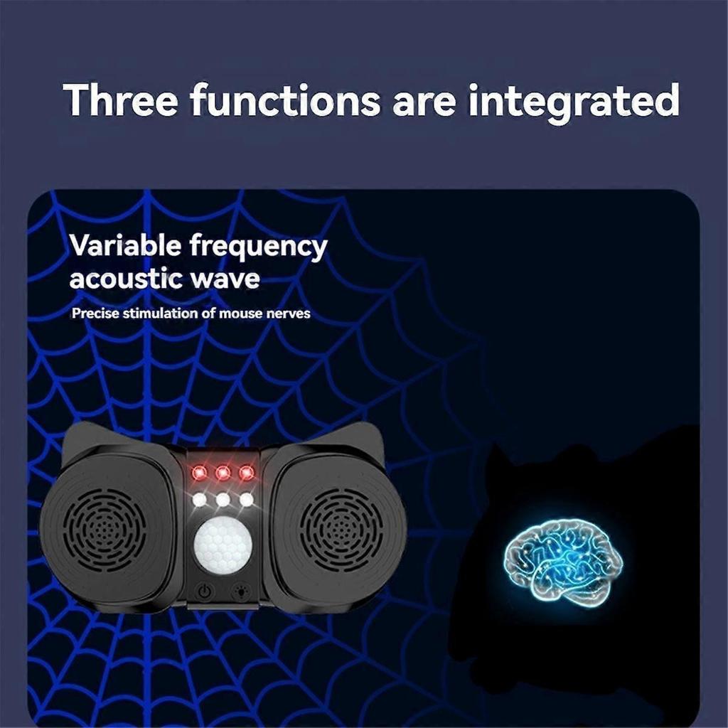 D213 Induction Mouse Repeller Flashing Mouse Repeller Insect Repeller High Power Portable Mouse Rep
