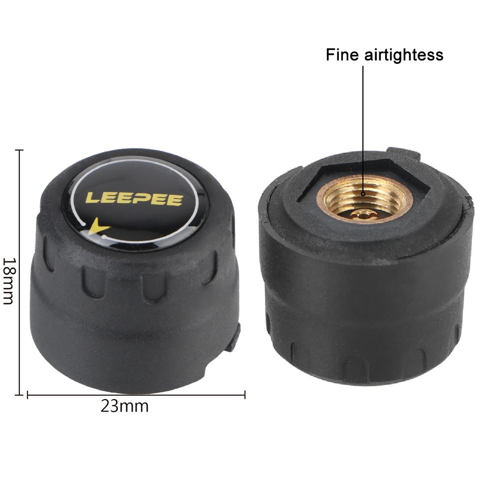 Universal Android iOS BLE TPMS Bluetooth 4.0 5.0 APP Display External Alarm Tire Pressure Sensors Car Tire Pressure Sensor