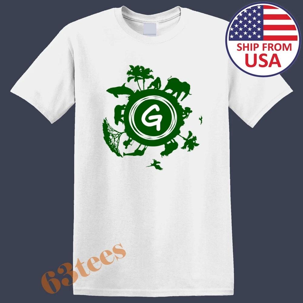 

Футболка унисекс Greenpeace Green Peace Organization Мужская женская топ Белая Размеры от S до 5XL 4XL