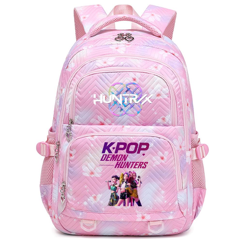 Anime K-Pop Printed Backpack Student Teenager Bookbag for Boy Girl Schoolbag Kid Gift Women Large Capacity Travel Bag Mochila Escolar Rucksack