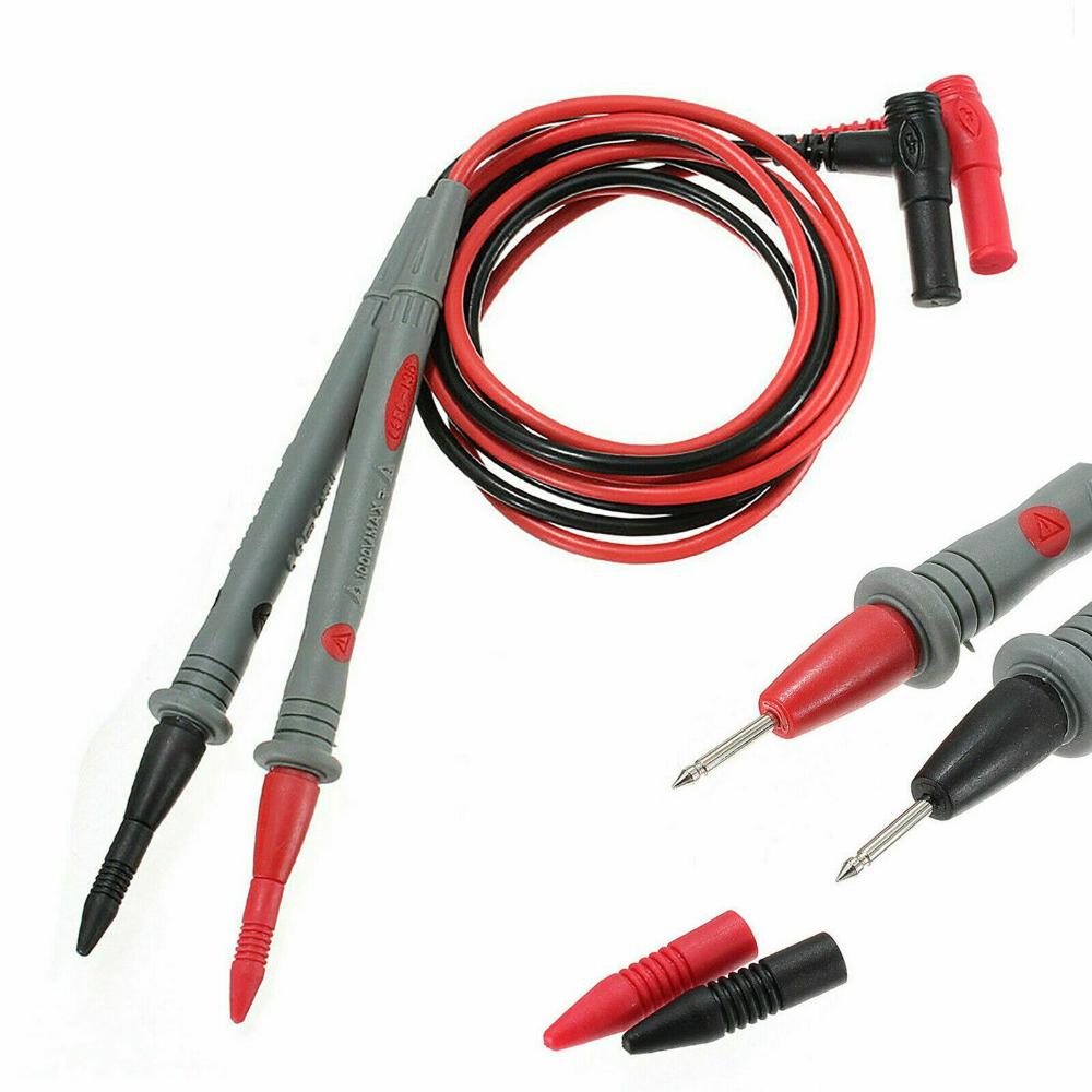Pen Inspection Electrical Volt Meter Cable Tipped Probe Multimeter Test Leads Tester Probe