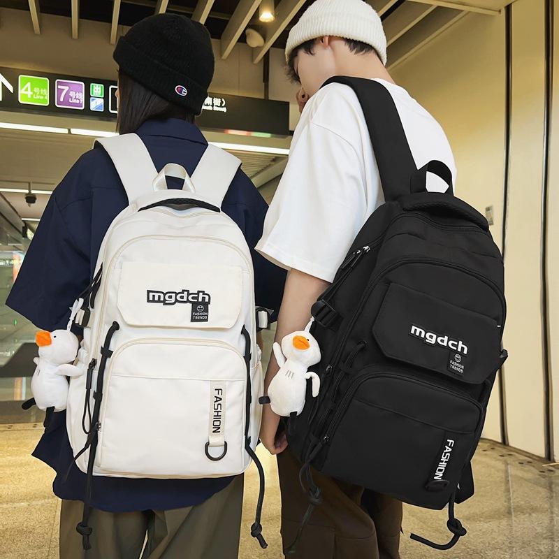 Schoolbag New Japanese Ins Tooling Trend High School Student Backpack Large Capacity Outdoor Sports Break Backpack