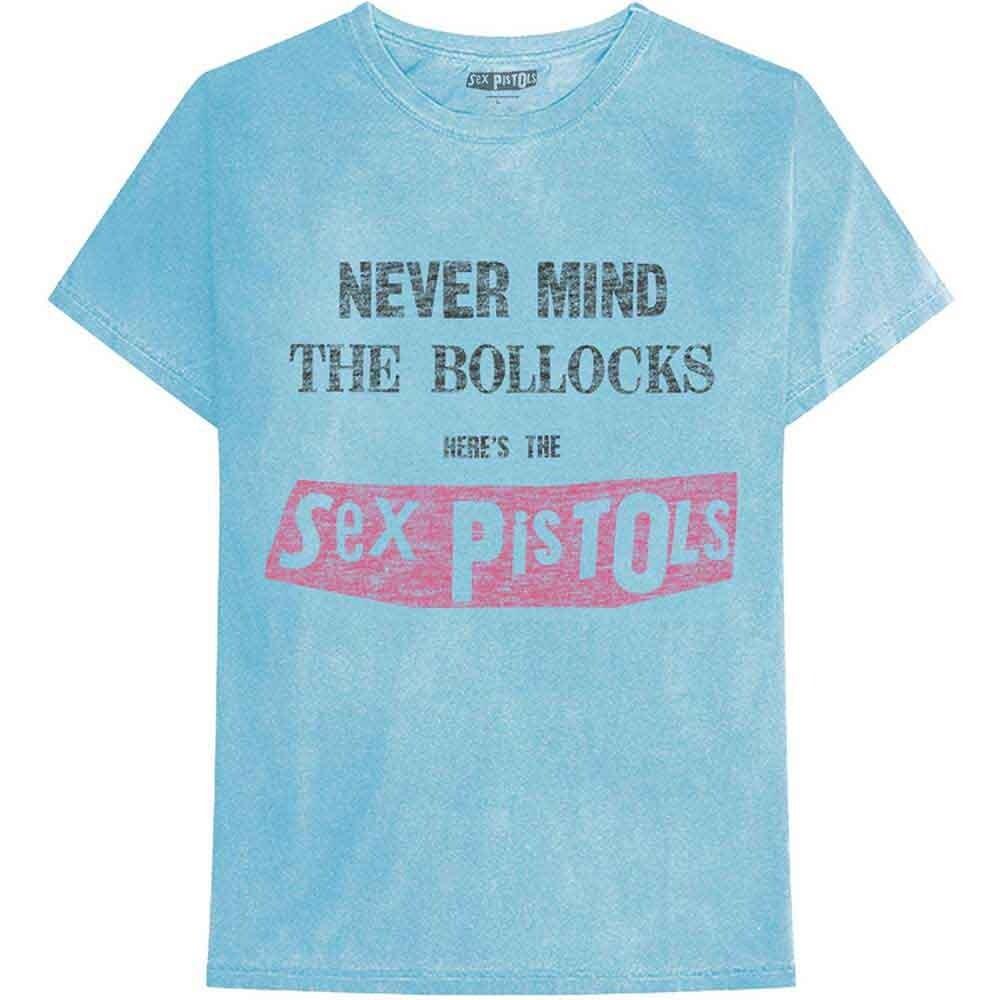Синяя футболка The Sex Pistols Never Mind The Bollocks Distressed - НОВАЯ Унисекс Футболка XL
