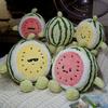 Cartoon Cute Expression Watermelon Throw Pillow Plush Toy Doll Watermelon Doll Home Sofa Pillow Doll