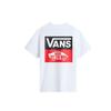 Vans T-Shirt Round Neck Letter Print Short Sleeve Kids Tops White VN000GDGWHT
