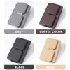 SEAMETAL Car Glasses Clip PU Leather Sun Visor Magnetic Card Ticket Holder Multifunction Sun Visor Car Accessories
